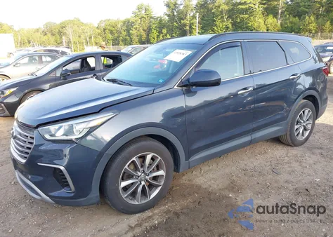 2017 Hyundai Santa Fe Se из США, поврежденный, VIN KM8SMDHF3HU182838